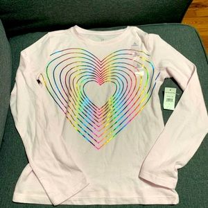 GAP girls’ long sleeve pink shirt size L(10)